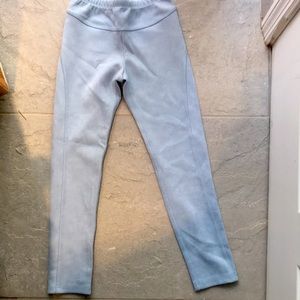 Kate Mack faux suede leggings pants size 10